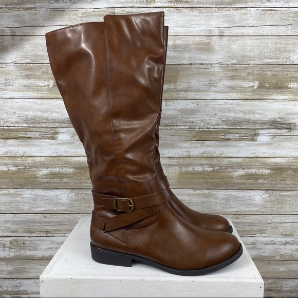 womens boots size 10 wide calf